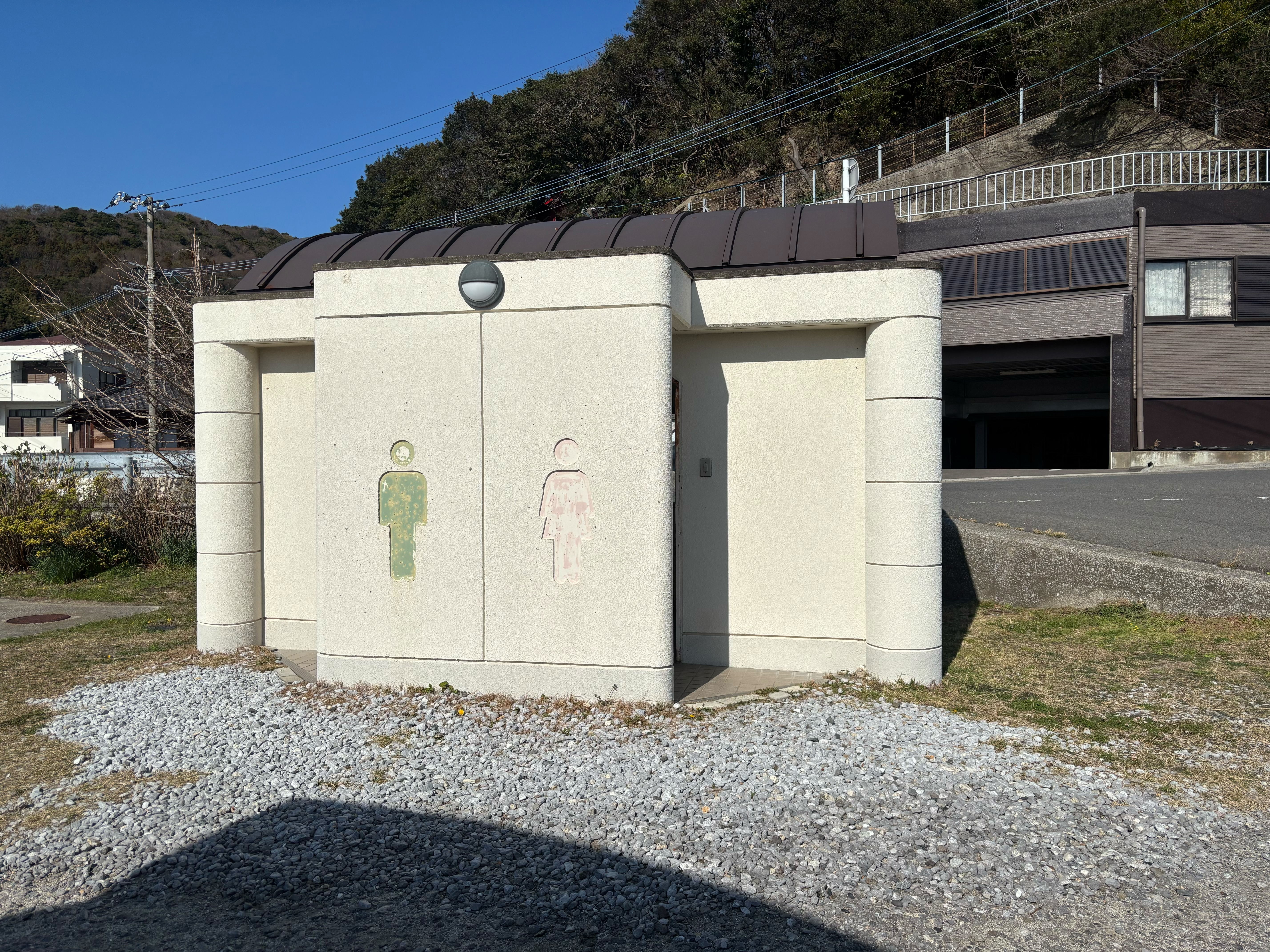幸之浦 - トイレがある。