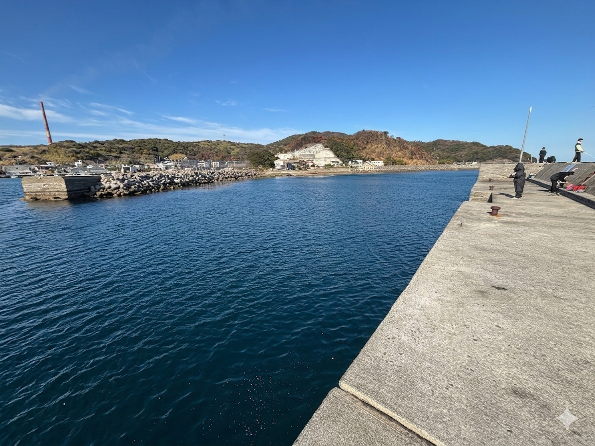 佐賀関漁港 - 内側は夏秋冬の夕マズメ～夜のアジ釣り。春イカもたまに聞く。朝