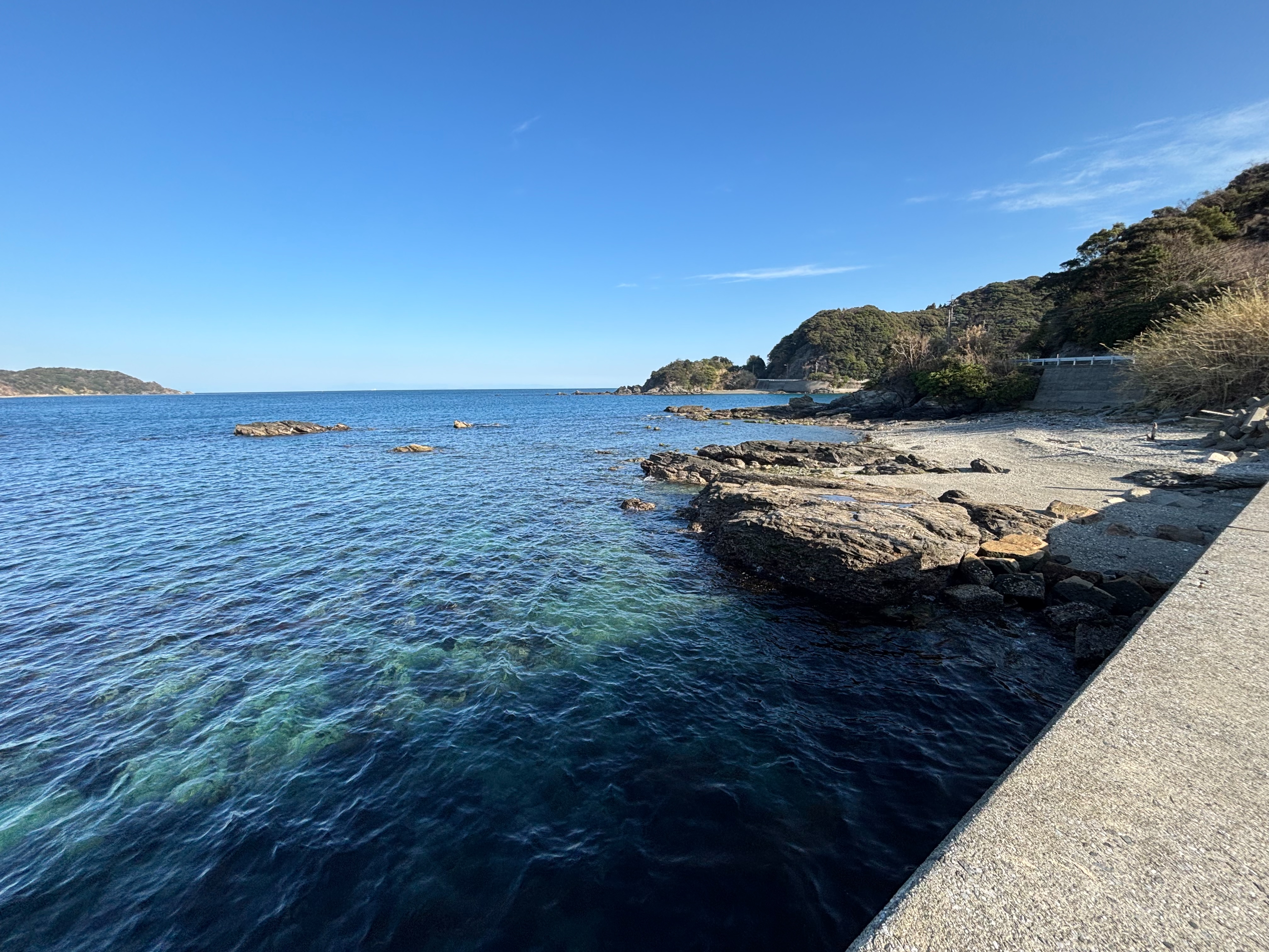 白木漁港 - アオリイカが釣れそうだが実は数は少ない。